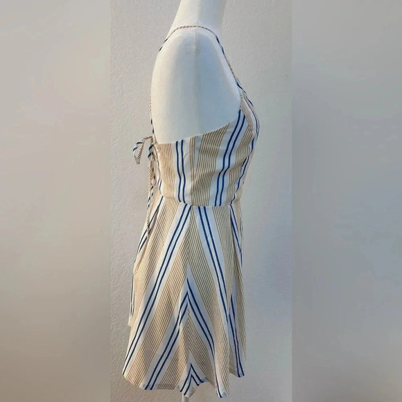 J.O.A. She’s Like the Wind Striped Skater Fit & Flare Dress NWT - Picture 2 of 9